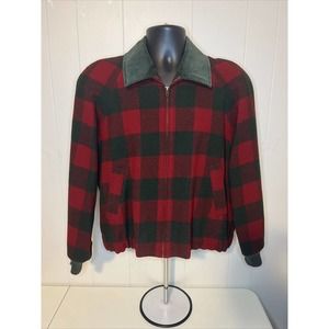 Pendleton Knockabout 100% virgin wool full zip jacket sz Medium